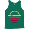 sunset line Tank Top