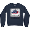 Veteran Don't Thank Me Thank My Brothers &amp; Sister Crewneck Sweatshirt
