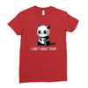 can't adult today Ladies Fitted T-Shirt