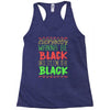 everybody wanna be black Racerback Tank