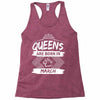 Queens Are Born In March Racerback Tank