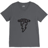 pencil lightning V-Neck Tee