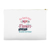 An April Girl Like AFlowers Accessory Pouches