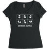 comma sutra Women's Triblend Scoop T-shirt