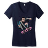peace yoh! Women's V-Neck T-Shirt