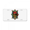 pirate bones skull License Plate