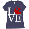 love rebels Ladies Fitted T-Shirt