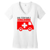 not an ambulance Women's V-Neck T-Shirt