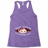 February Peeking Out Asian Baby Girl Racerback Tank