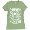 conquer the space Ladies Fitted T-Shirt