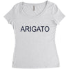 arigato Women's Triblend Scoop T-shirt