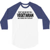 vegetarian ask yourself why not vegan food foodie tofu geek tee shirt 3/4 Sleeve Shirt