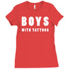 boys with tattoos Ladies Fitted T-Shirt