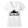 fortnite Women's V-Neck T-Shirt