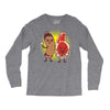 good cop bad chop Long Sleeve Shirts