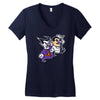 paper gotham 2 Women's V-Neck T-Shirt