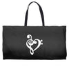 musik notes Weekender Totes