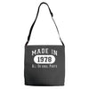 40th birthday gifts made 1978 all original parts Adjustable Strap Totes