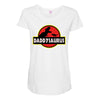 Daddysaurus Jurassic Park Maternity Scoop Neck T-shirt