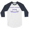 I Love Someone with Hodgkin's Cancer to The Moon and Back to Infinity 3/4 Sleeve Shirt