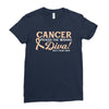 Cancer Picked The Wrong Diva Ladies Fitted T-Shirt