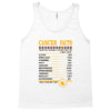 Cancer Facts Zodiac Tank Top