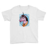 unicorn nerd graphic Youth Tee