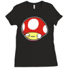 twitchy mushroom! Ladies Fitted T-Shirt