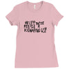 35. help!! theese peeple r kidnaping us 019 Ladies Fitted T-Shirt