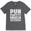 pun pretty much intended V-Neck Tee