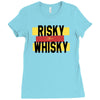 risky after whisky Ladies Fitted T-Shirt