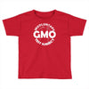 gmo test subject v2 anti gmo soy fruit vegetables Toddler T-shirt