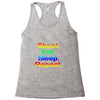 shoot eat sleep repeat gun Racerback Tank