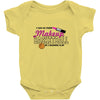 makeup to basketball Baby Onesie