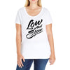 low and slow Ladies Curvy T-Shirt