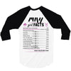 May Girl Facts Taurus 3/4 Sleeve Shirt