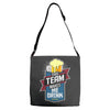 drinking beer Adjustable Strap Totes