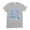 i have two tıtles aunt and dogmom an i rock them both flowers Ladies Fitted T-Shirt