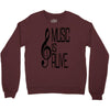 music lover Crewneck Sweatshirt