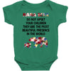 mama bear message Baby Bodysuit