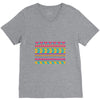 pattern overload V-Neck Tee