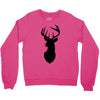 deer skull christmas Crewneck Sweatshirt
