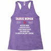 Taurus Woman Racerback Tank