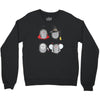halloween hedgehogs Crewneck Sweatshirt