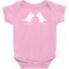 trex i love you this much Baby Bodysuit