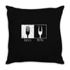 metal fork Throw Pillow