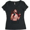 khabıb nurmagamedov painting Women's Triblend Scoop T-shirt