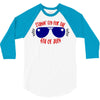 stayin' fly for the 4th of july 3/4 Sleeve Shirt