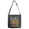 Born Cancer Multitasking Problem Solving Tees Adjustable Strap Totes