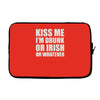 kiss me Laptop sleeve